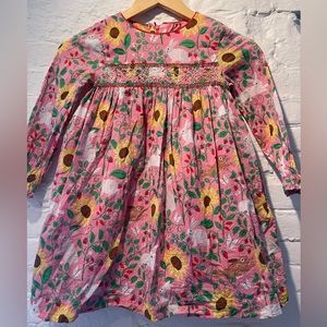 Mini Boden Smocked Dress